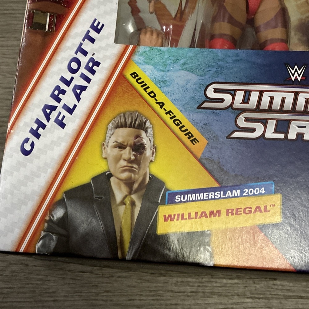 New Mattel WWE Wrestling Elite Summer Slam Charlotte Flair Figure NIP Regal BAF - Picture 2 of 8